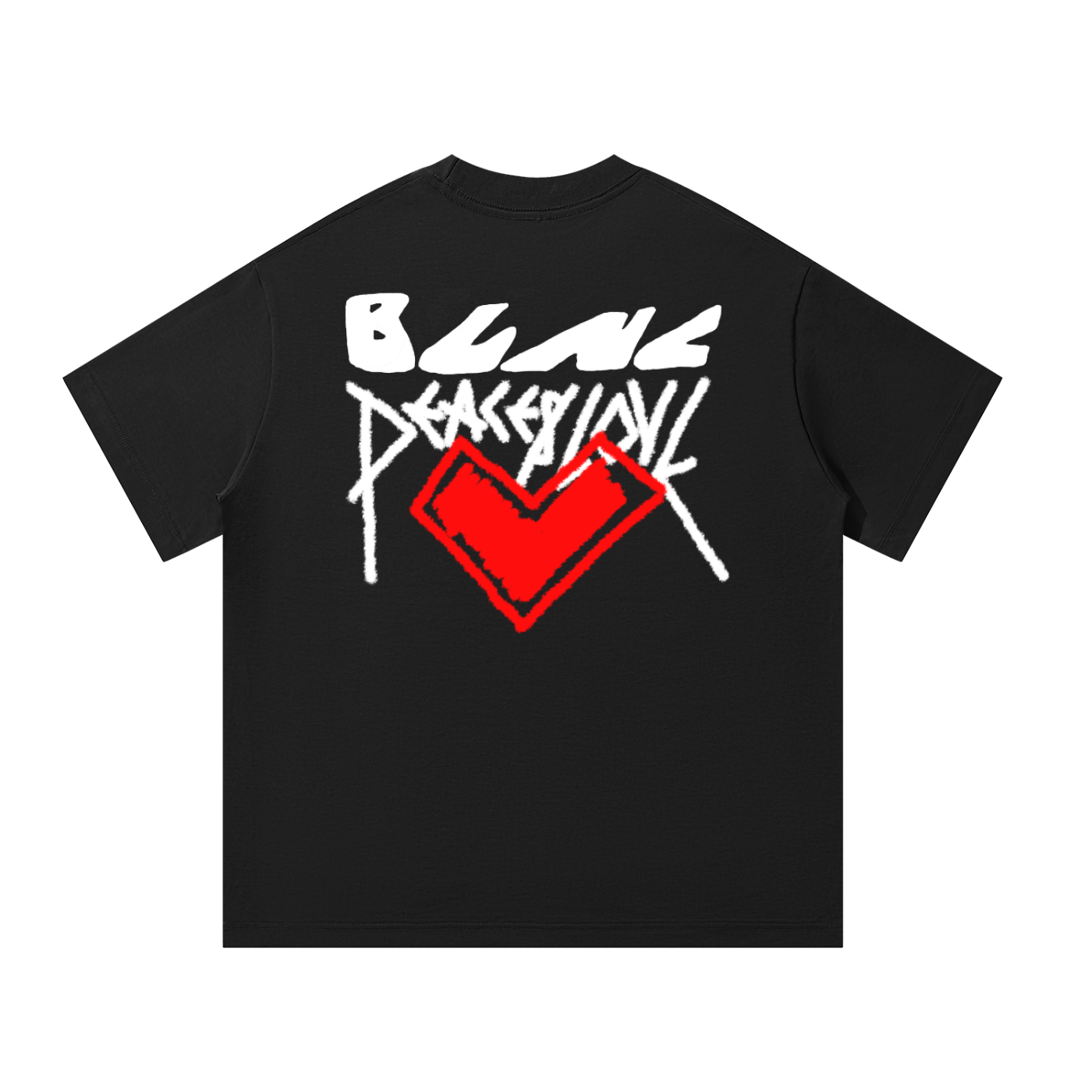 BLNC “Peace & Love” Unisex Oversized T-Shirt
